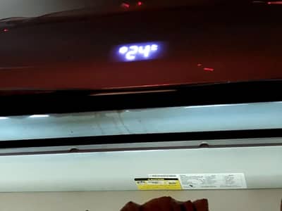 haier 1 ton silver inverter