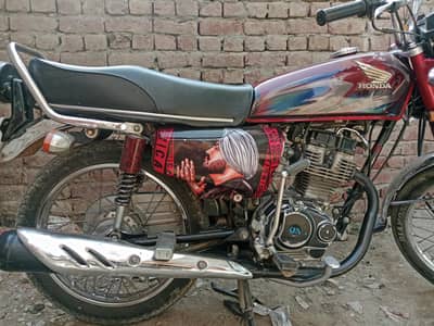 Honda 125 10by 10 condition