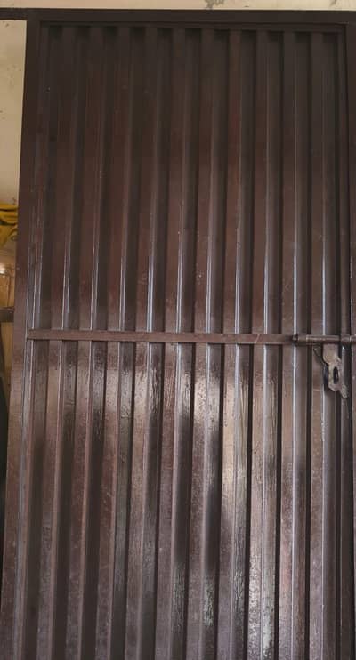 heavy metal door