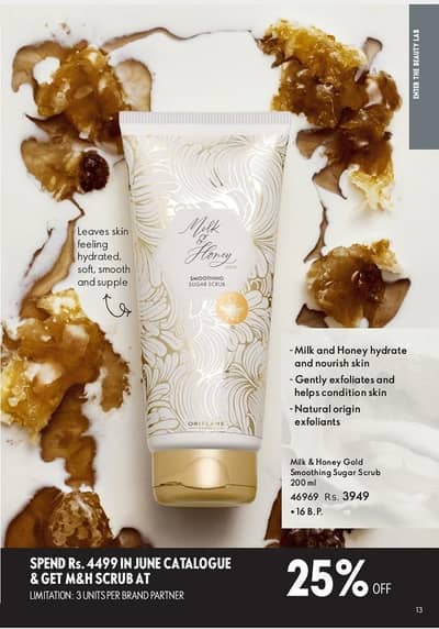 Whitening scrub