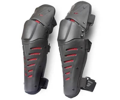 Knee and elbow pads for safe bike ride