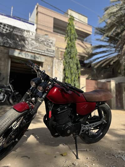 Custom Built Cafe Racer 250