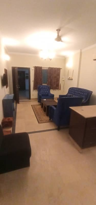 Spacious & Fully Furnished 1-Bedroom Apartment for Rent Al-Safa Heights II, F-11 Islamabad.