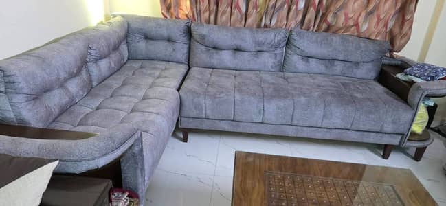 L shape sofa 7 setaer