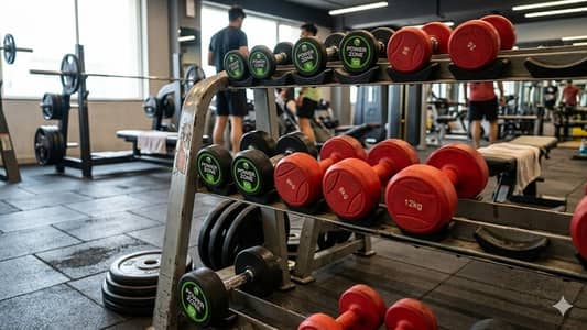 Rubber Coated Dumbbells  dumbbells Dumbbell gym plates
