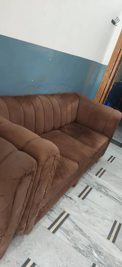 wooden sofa sat 3/2/1