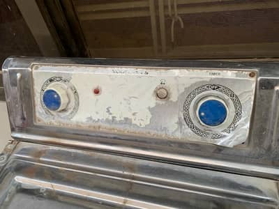 Steel washing machine perfect condition