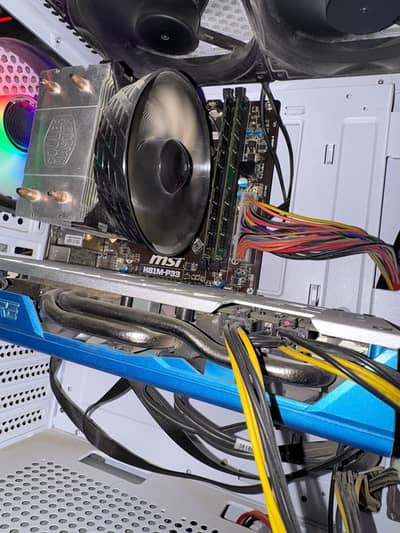 Core i7 4770 + msi h81m p33 + 16 gb ran