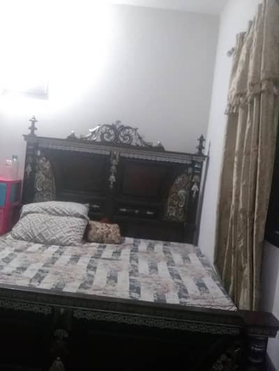 Bed and Dresser