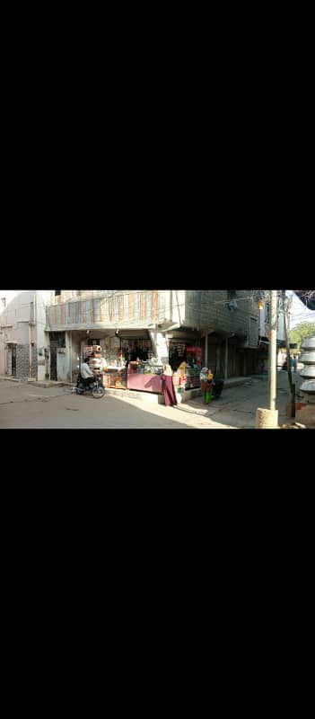 HOUSE FOR SALE IN SECTOR 5B1 CORNER WEST OPEN WITH 3 SHOPS