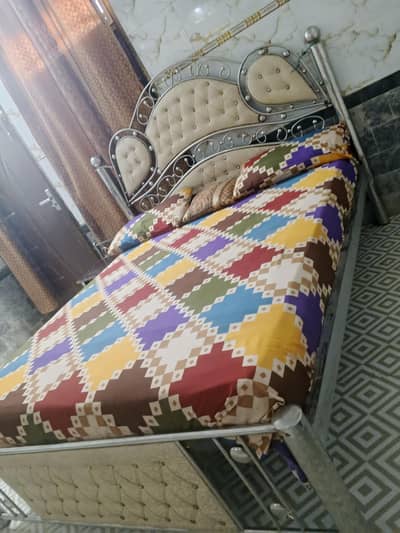 steel bed