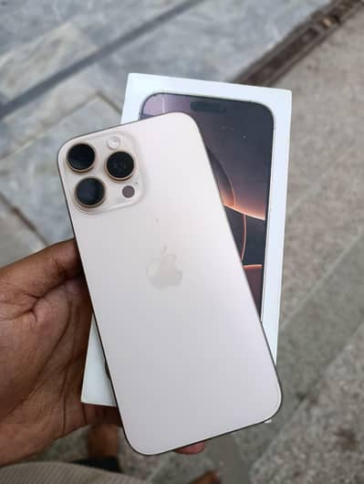 Apple iPhone 16 Pro Max | Desert Titanium | 256 Gb | Non PTA