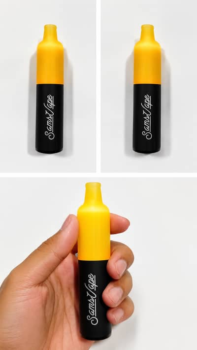 The SamsVape EVO 5000 Puffs disposable vape.