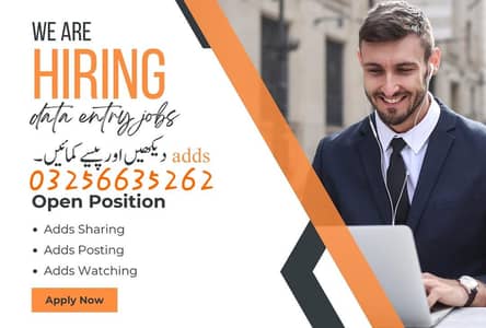 Part Time Job / Full Time Job / Home Base Job / Online Jobs /Data work