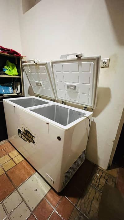 Double Door Deep Freezer - Excellent Cooling Condition