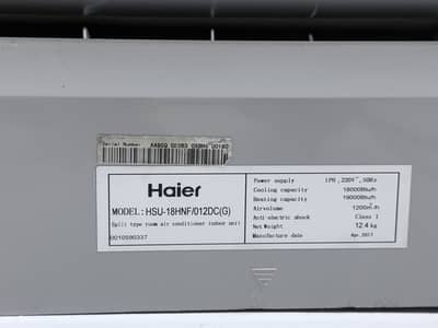 Hair DC inverter 1.5 ton in running condition for sale