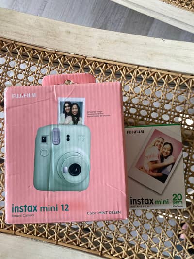 Instax mini 12 with 20 films