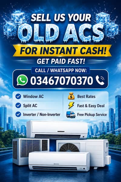 Ac buyer/ gree ac/window ac/inverter ac/scrap ac /best prices
