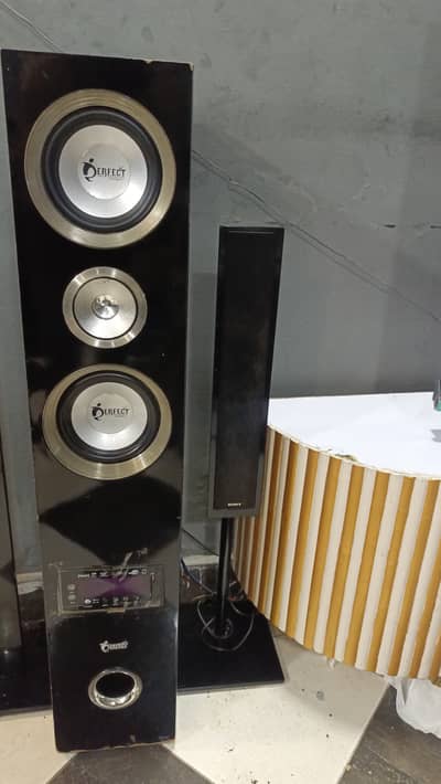 PERFRCT DON 2  TOWER SPEAKERS