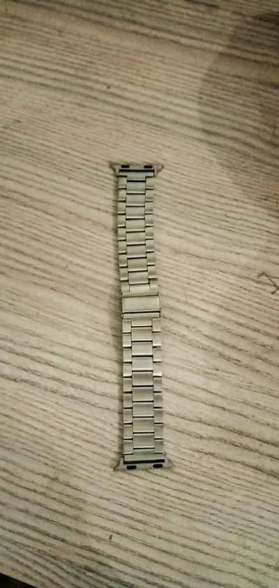 Premium Luxury Silver Metal Chain Strap for Smartwatch – Brand New