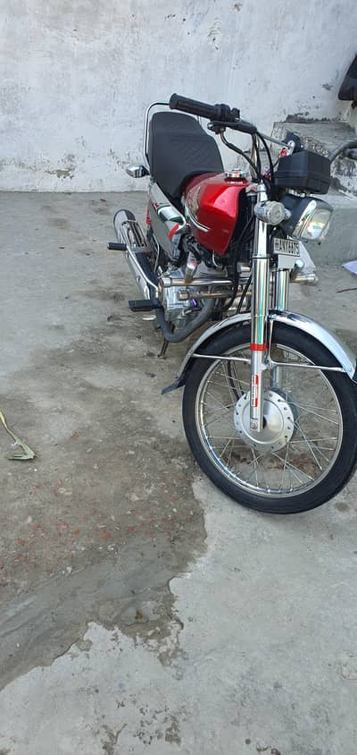honda cg 125 self start