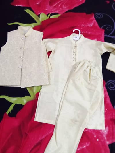 Shalwar Kameez With waist Coat