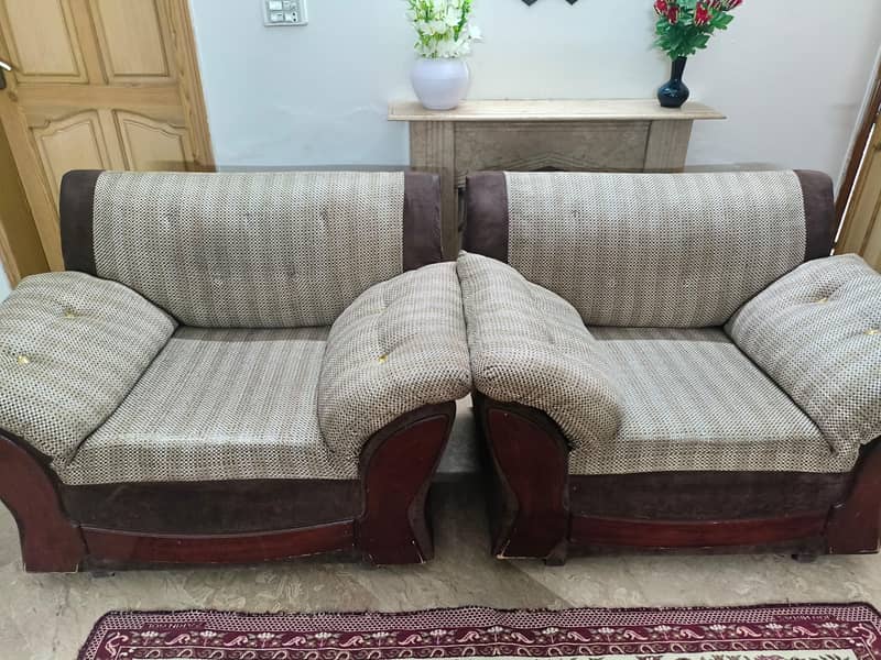 2 Single Big Sofa 5