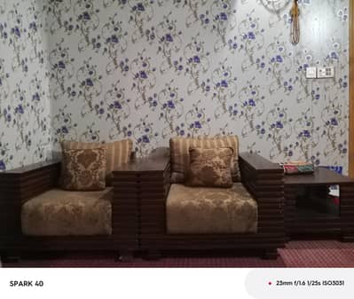 beautifully crafted wooden sofas