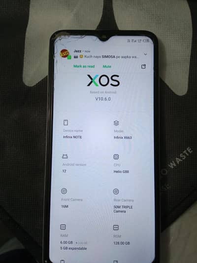 Infinix note 12