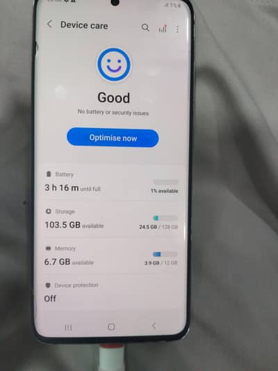 Samsung S20 with box 12/128