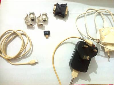 Chargers + Gaming Triggers + SD Cards + USB + IPhone Charger Bundle