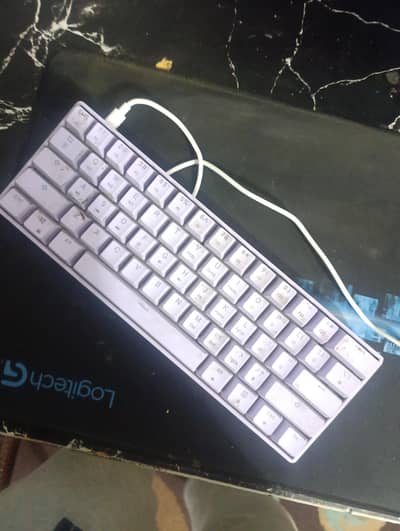 GK61 60% mechanical keyboard for sale.
