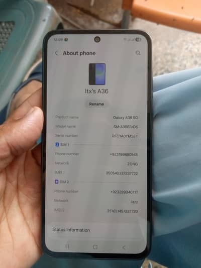 Samsung Mobile A36 5G PTA approved official
