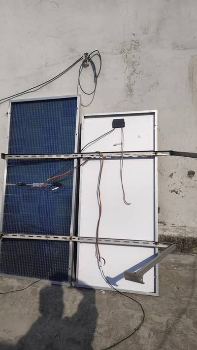 solar panels and controller