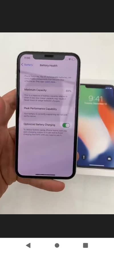 i phone x PTA approved 256 GB