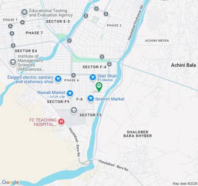 1 Kanal plot available for sale in Hayatabad peshawar