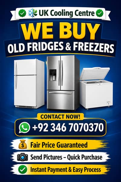 Fridge sale purchase / deep freezer buyer / old fridge buyer