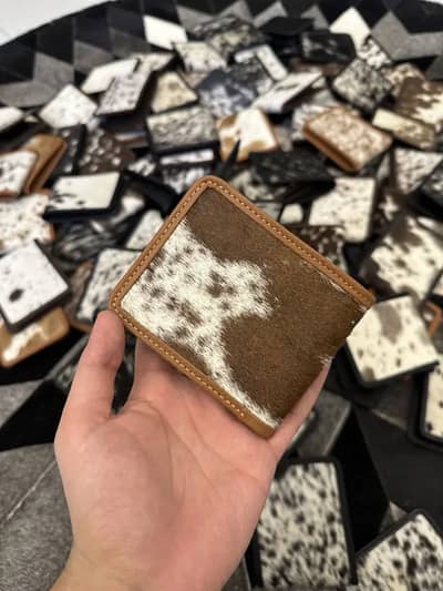 Original Cow Hairon Leather Wallets