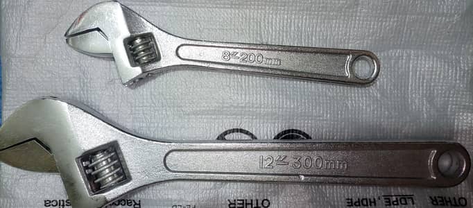 wrench (8" & 12") inches