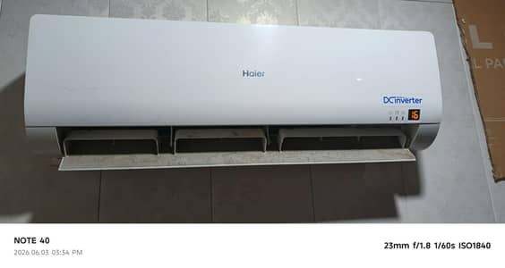 Haier AC  DC inverter 10 by 10 condition best cooling