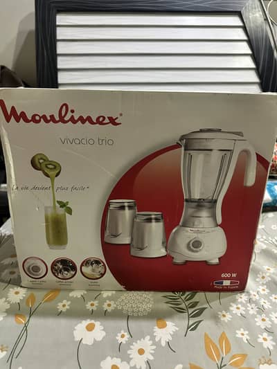 Moulinex Vivacio Trio 600W (saudia arabia imported)