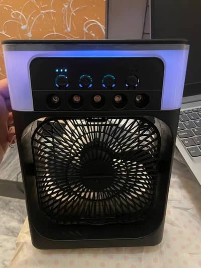 Mini Ice Cooling Fan | Humidifier & Mist Spray | USB Type-C