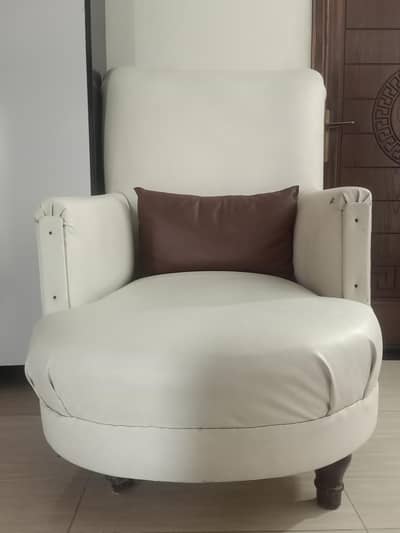 Three piece Single sofa chair