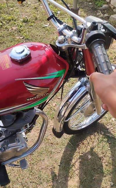 CG 125 2014 Fully Restored All Panjab Number