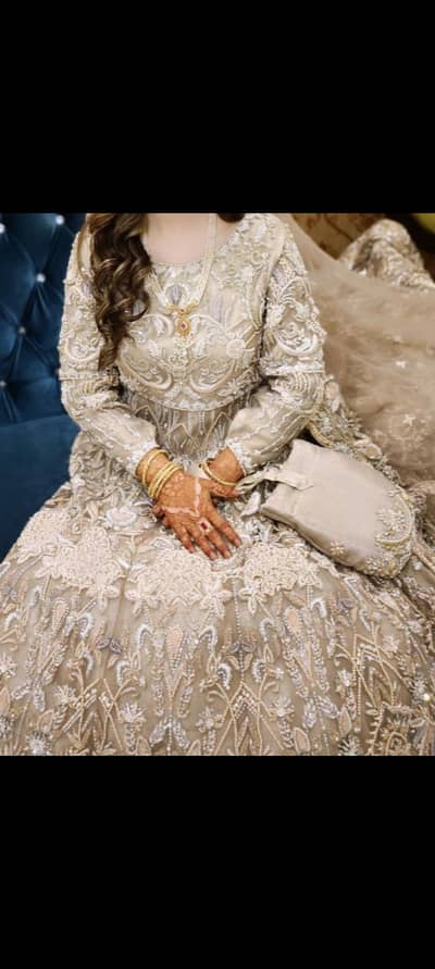 bridal waleema dress