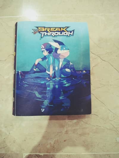 Pokémon cards filled book