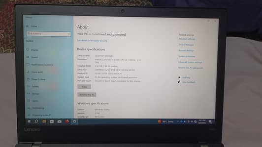 Lenovo ThinkPad T470 7th Generation Core i5 Business laptop