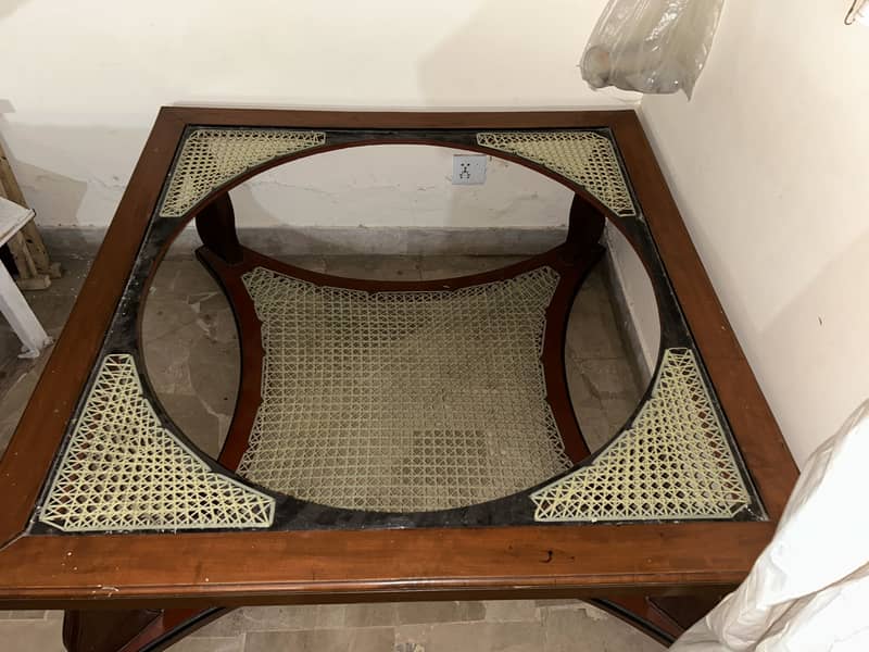Cane coffee table 1