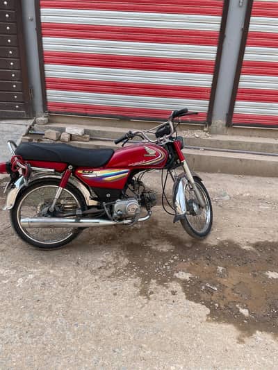 Honda CD-70 total Genuine