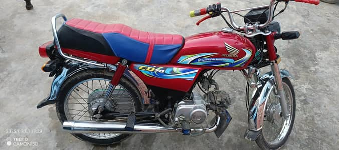 Honda CD 70 2024 sukkur number